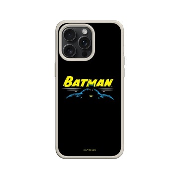 iPhone 15 Pro Max SolidX 貝殼灰 - Batman 蝙蝠俠 - Batman Logo