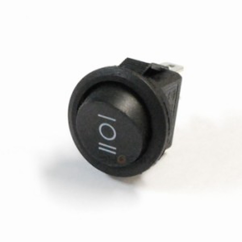 ロッカースイッチ 3ピン 小型 丸型 シーソースイッチ 3a オルタネイト 3極 ロッカスイッチ On Off On 埋め込み 汎用 1個 通販 Lineポイント最大10 0 Get Lineショッピング
