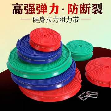 拉力帶彈力拉力繩彈力繩運動彈力帶練肩膀彈力圈皮筋帶健身阻力帶
