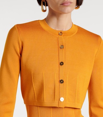 Galvan Atalanta cropped cardigan