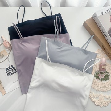 Bra Top-凱特曲線-冰滑無痕貼膚百搭小可愛(4色S-2XL)