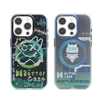 iPhone 15 Pro Max 殼 BUTTERCASE iPhone 15 Pro Max Graffiti 磁吸防摔手機殼-塗鴉