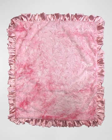 Girl's Cloudy Pink Blanket