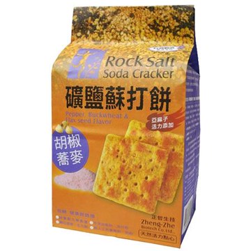 礦鹽蘇打餅/胡椒蕎麥/380g/袋