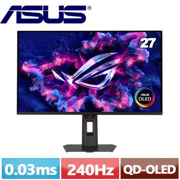 ASUS華碩 27型 ROG Strix OLED XG27AQDMES 電競螢幕