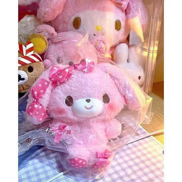 ✨臺灣出貨✨韓版爆款啵啵兔掛件可愛蹦蹦兔毛絨包掛件玩偶女生禮物包掛件OQZN
