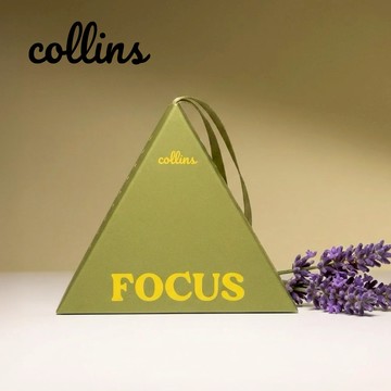 新禮物💚【collins】 空氣香氛掛盒 FOCUS 凝神款｜木質香、薰衣草、佛手柑香