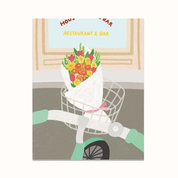 花禮迷你明信片