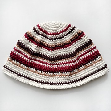 手作編織帽/毛線帽/漁夫帽/手工鉤針帽/針織帽