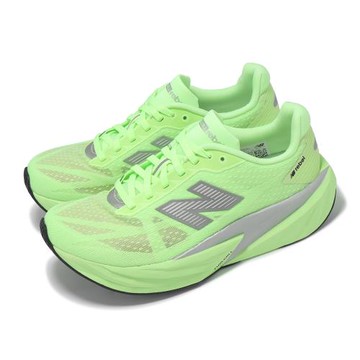 New Balance NB 競速跑鞋 FuelCell Rebel V5 D 寬楦 女鞋 薄荷閃光 實驗室綠 支撐 反光 運動鞋 WFCXLZ5-D