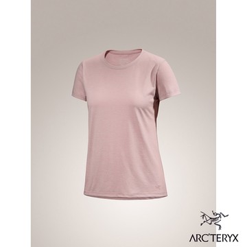 【Arcteryx 始祖鳥官方直營】女 Taema 快乾短袖圓領衫 野玫瑰雜粉