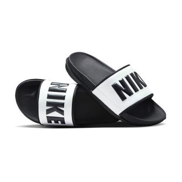 Nike Wmns Offcourt Slide 女鞋 白黑色 緩震 一片拖 熊貓 拖鞋 BQ4632-011
