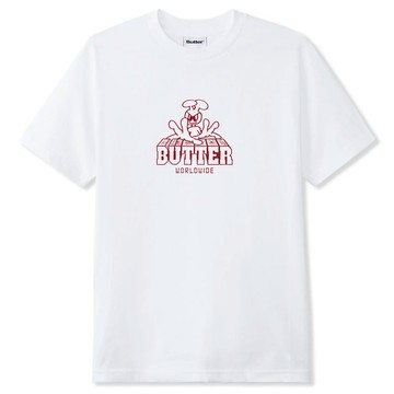 BUTTER GOODS BG251A12101 ALIEN TEE 短T (白色)