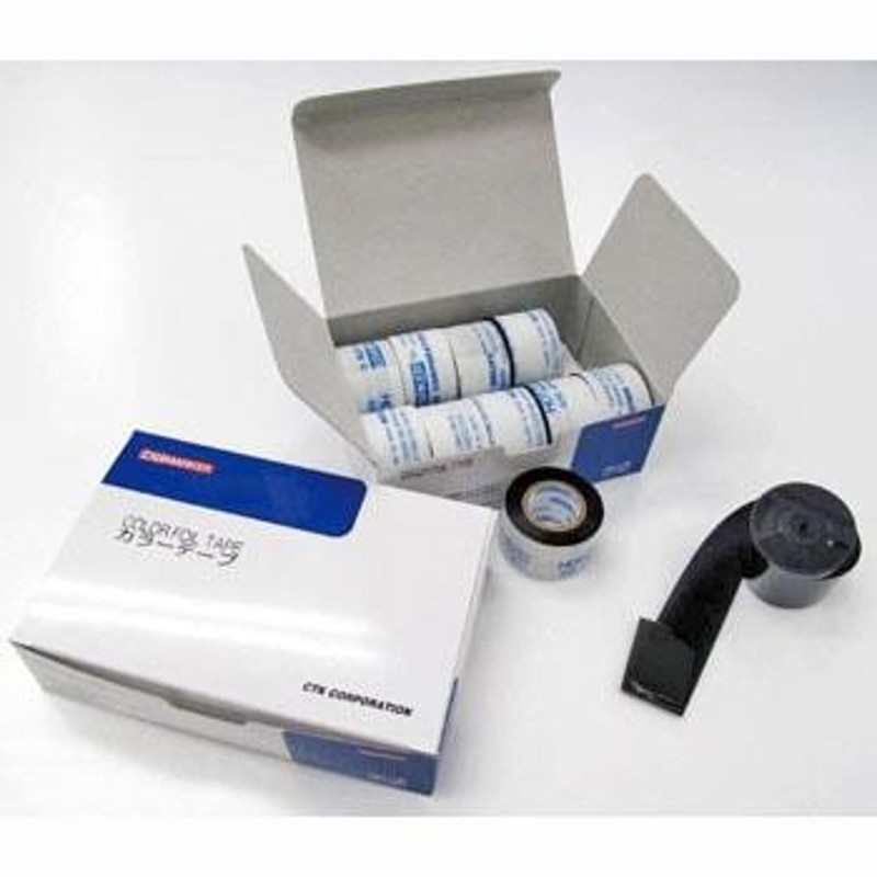 CTK シーティーケイ S611-20 ホットマーカー用印字テープ 黒 通販 LINEポイント最大0.5%GET LINEショッピング