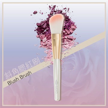 MEKO 粉白薔薇 斜修容腮紅刷   Z-017