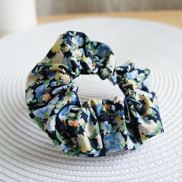 Lovely【日本布】鄉間小路碎花髮束、大腸圈、甜甜圈【可挑色】