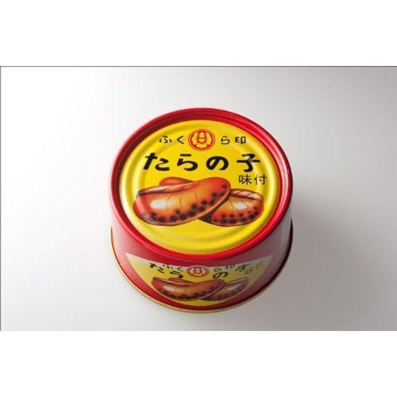 ふくら印 たらの子 味付 缶詰 170g Ｔ2缶5缶入り