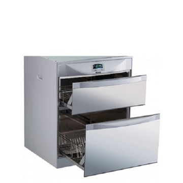 (全省安裝)林內落地式雙抽屜45公分烘碗機RKD-4553(P) ★送陶板屋餐券1張