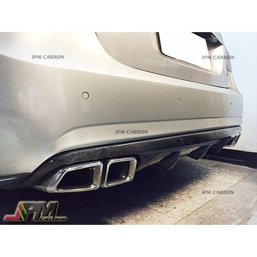 JPM CARBON BENZ W212 前期 E63 保桿  V款 碳纖維 卡夢 CARBON 後下巴