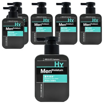 MENTHOLATUM 曼秀雷敦 台灣公司貨 男士保濕活力潔面乳  150ml  6瓶