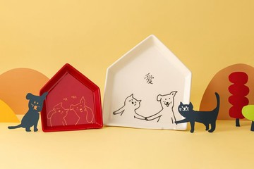 【李瑾倫x樂陶陶聯名】 愛貓愛狗房中房餐盤禮盒組