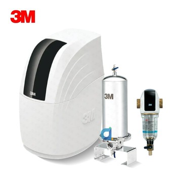3m sft-100全戶式軟水系統 搭ss801不鏽鋼淨水器 加bfs3-40bk反洗淨水系統