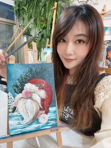 王咖咖—油畫—教學畫作出清 1F