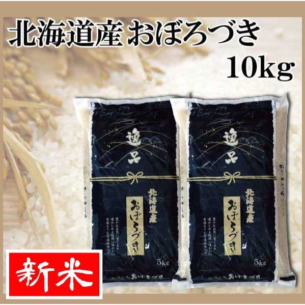 お米　おぼろづき　10kg（5kg×2）　送料無料 令和5年産 北海道から直送します！