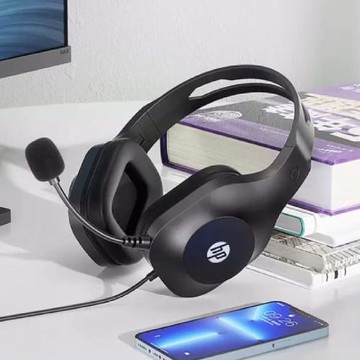 HP 惠普 DHH-1601 頭戴式 立體聲有線耳機