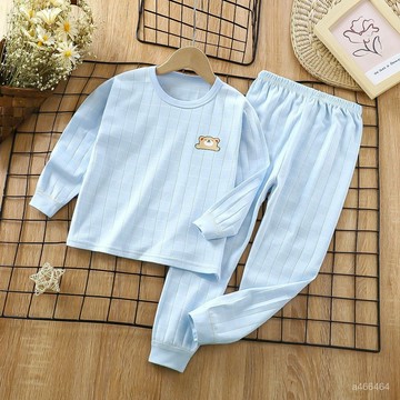 軟fufu~兒童秋衣秋褲套裝男童女童純棉保暖內衣中大童家居服寶寶睡衣 男童睡衣 長袖家居服套裝 男孩睡衣 中大童秋衣秋褲