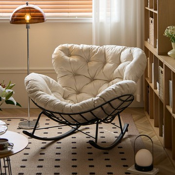 免運 蝸牛椅搖搖椅客廳搖椅大人躺椅家用陽臺休閑懶人沙發可躺可睡沙發