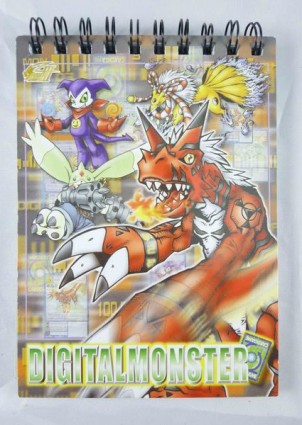 【震撼精品百貨】Digital Monster_數碼寶貝 ~ 小筆記本『有孔』