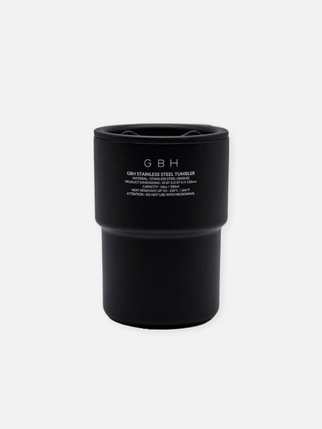 GBH HOME STAINLESS STEEL TUMBLER BLACK