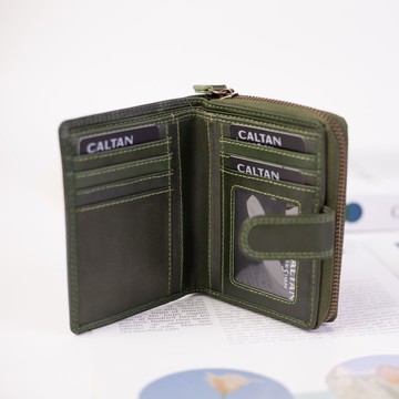 E7TH.扣式多功能兩折零錢短夾(072846cd)