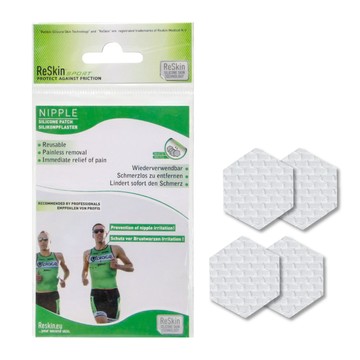 運動酸痛貼布 比利時 Reskin Blister 水泡剋星貼布 (胸貼/六角形/4pcs)