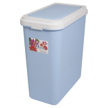 Polywise 翰庭 極美花漾按壓式垃圾桶  10L  BI-5927-4