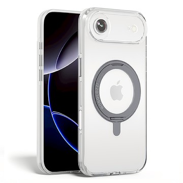 MONOCOZZI 磁吸360旋轉支架不發黃透明防摔保護殼 相機按鍵  iPhone 17 Air  透明