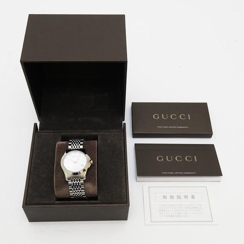 gucci 時計 ストア 126.5 電池