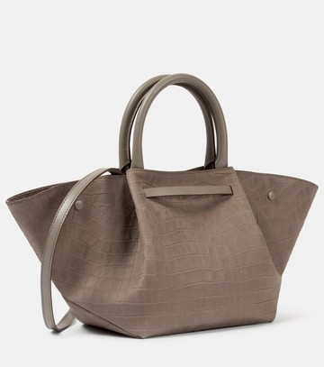 DeMellier New York Midi croc-effect leather tote bag