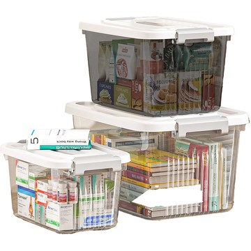 【蝦皮直營】透明整理箱 居家收納 衣物收納 玩具收納 置物箱 整理箱 透明箱 萬用箱 雜物箱 塑膠收納箱