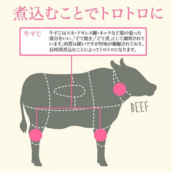 松阪牛すじ＜500g＞ すじ 煮込み すじ肉 牛すじ 牛スジ 三重県産 ブランド牛 雌牛