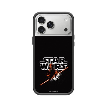 iPhone 17 Pro Max Mod NX -邊框背蓋組合 (相機按鈕) 黑 - 迪士尼-星際大戰 Star Wars - 達斯魔-星際大戰Logo
