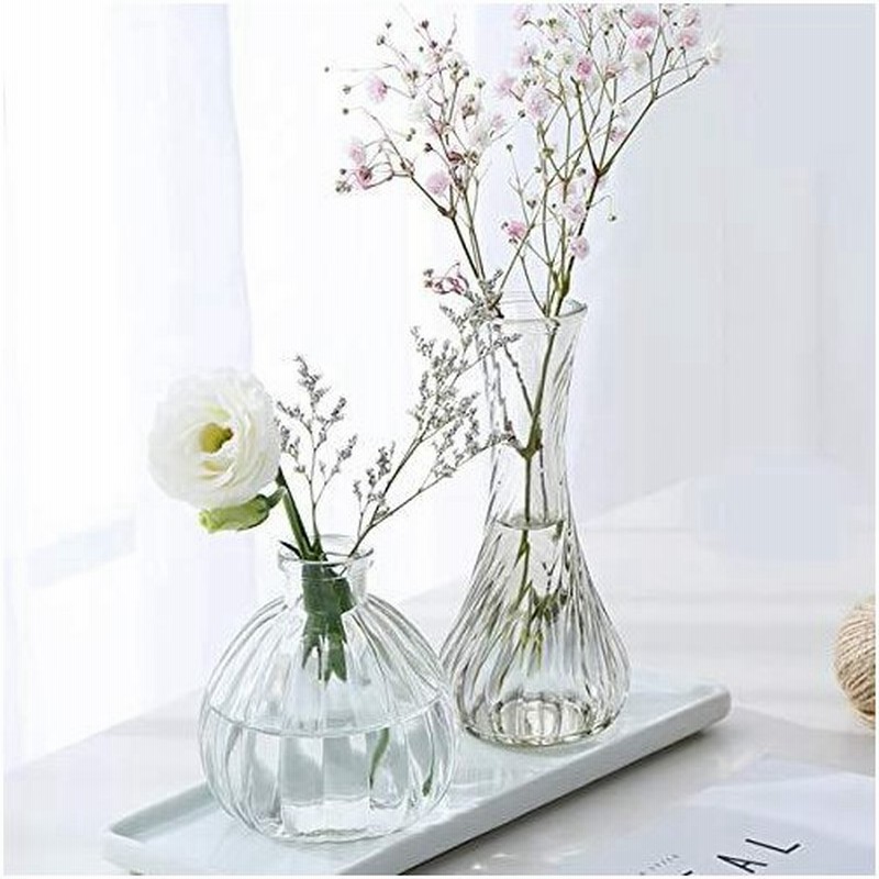 ガラス 高級感 花瓶 花器 3つセットフラワーベース ガラスベース ガラスボトル アレンジ インテリア 水栽培 生け花 造花 おしゃれ シンプル イン 通販 Lineポイント最大0 5 Get Lineショッピング