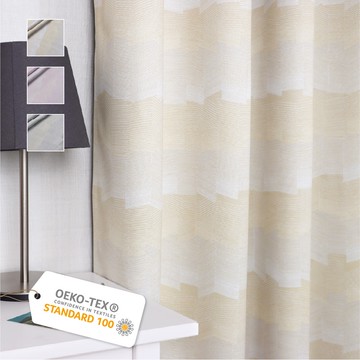 Home Desyne捷安傢飾 現貨 織彩線條遮光窗簾 台灣製3色2尺寸 隔熱遮光降噪打孔 加厚黑絲層 精緻風 DIY