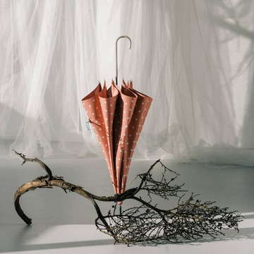 西班牙 Ezpeleta 10083 夏日風情抗UV降溫手開直傘 (UPF50+) - 相知綠