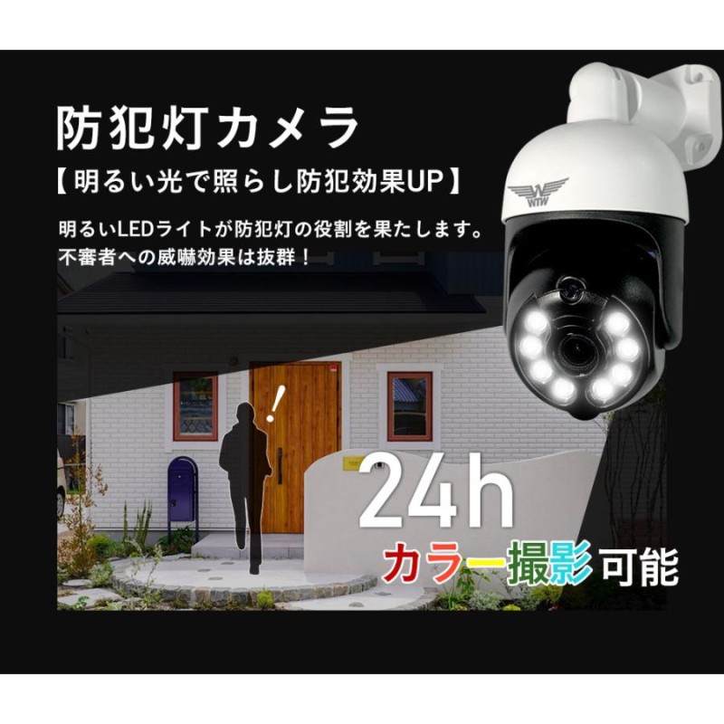 防犯カメラ みてるちゃん5Plus 屋外 屋内 夜間カラー 防犯灯カメラ 監視カメラ アンテナ内蔵 ワイヤレス 送料無料 | LINEブランドカタログ