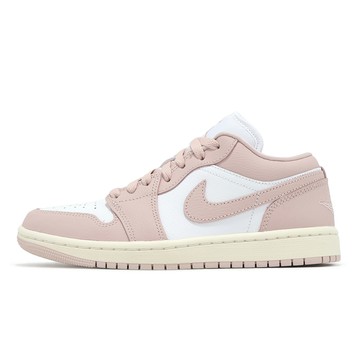 Nike 休閒鞋 Wmns Air Jordan 1 Low 女鞋 粉紅 白 草莓牛奶 AJ1 一代 低筒 DC0774-162
