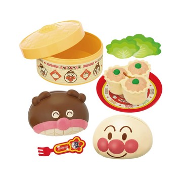 Anpanman 蒸好囉！麵包超人蒸籠點心組 (3歲以上~)