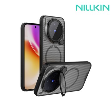 NILLKIN vivo X300 5G 黑鏡 Prop 磁吸保護殼(透明鏡蓋)(透黑)