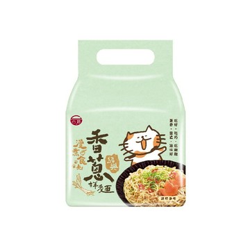 【台酒TTL】漫煮食光 紹興香蔥拌麵 (4包/袋)
